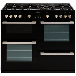 Belling DB4 100G Gas Range Cooker, Black